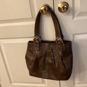 Coach leather bag
